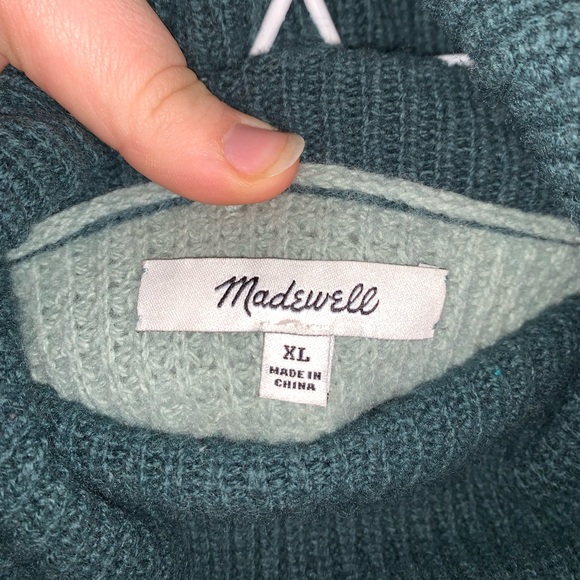 Madewell Comet Cross-back Turtleneck Sweater - Picture 2 of 4